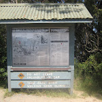 Info sign at Golden stairs car park (7112)